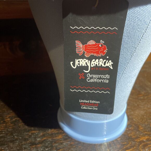 Rear Grassroots California Grateful Dead Jerry Garcia SnapBack Hat New With Tag - Picture 6 of 7